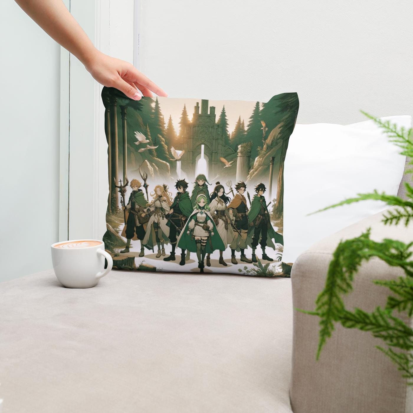 Quest of Unity Cotton Cushion