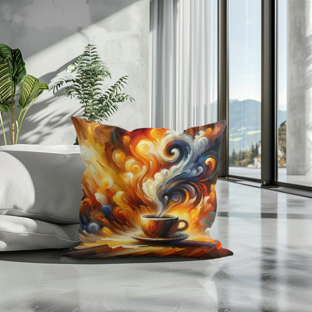 Morning Aroma Expression Cotton Cushion