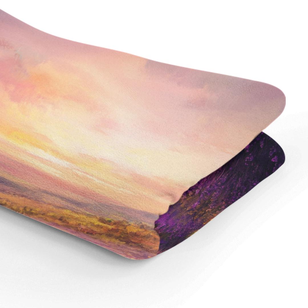 Lavender Sunrise Serenity Blanket