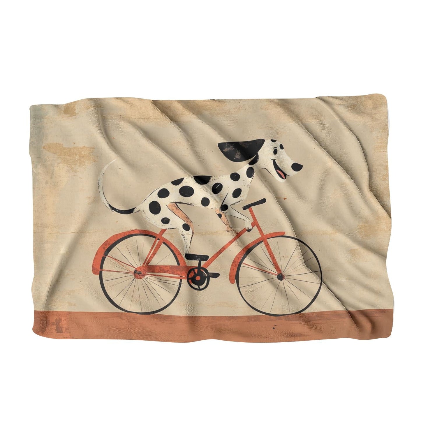 Dalmatian on Wheels Blanket