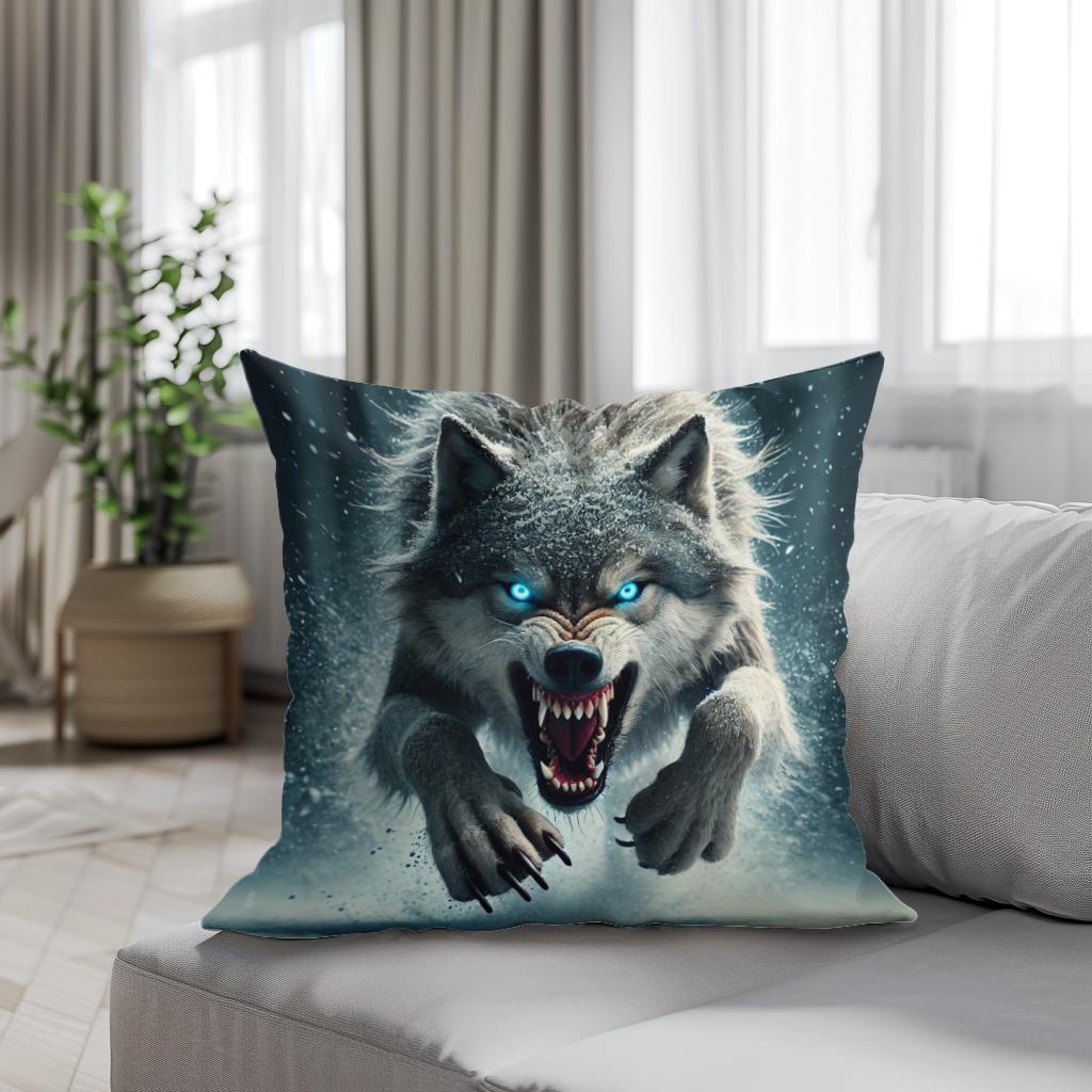 Winter Fury Cotton Cushion