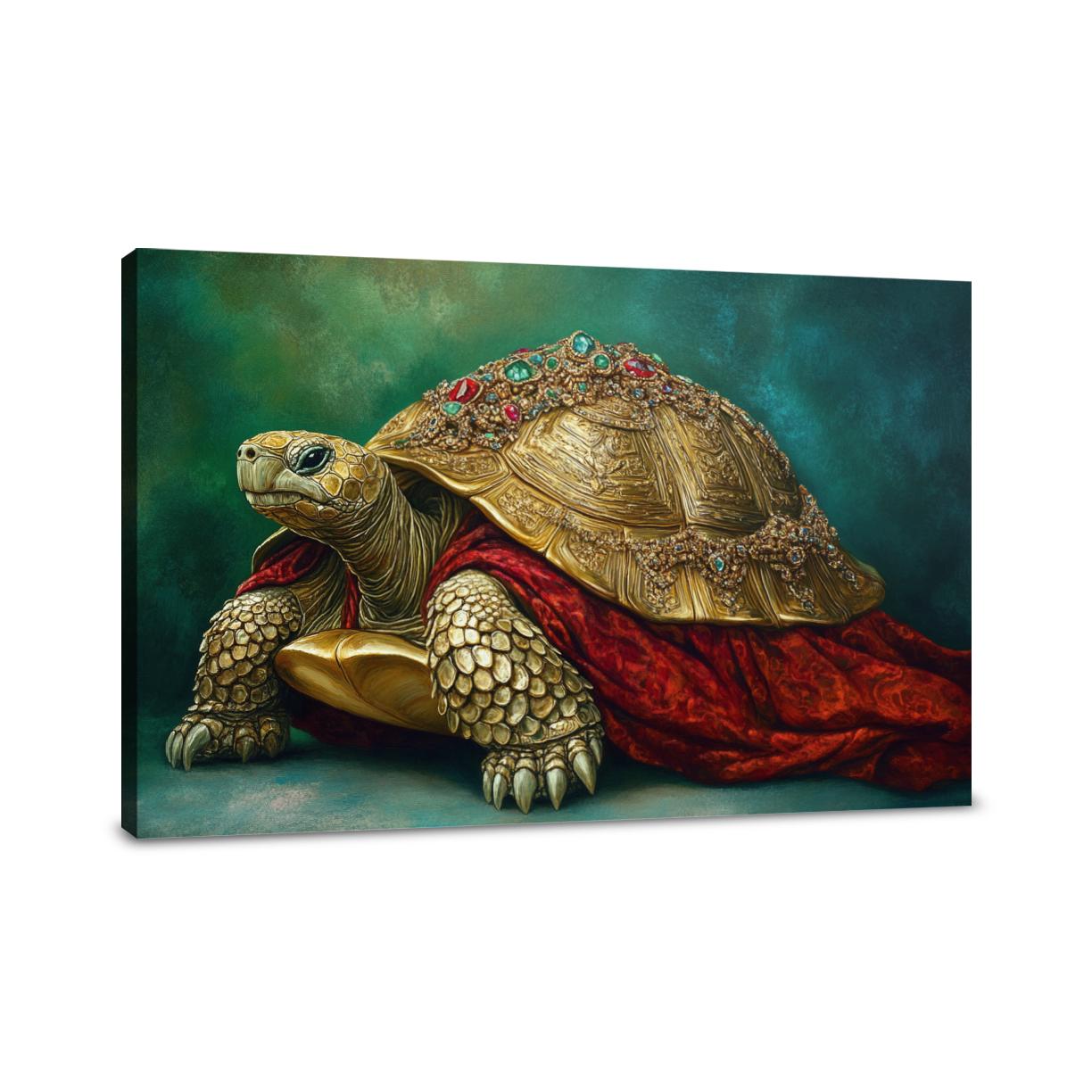 Royal Tortoise Canvas