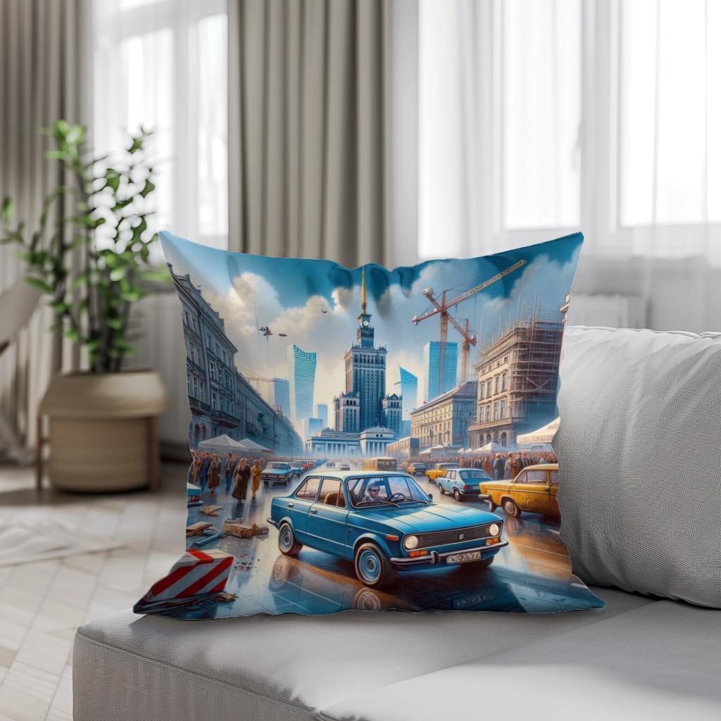 Warsaw Reimagined Cotton Cushion