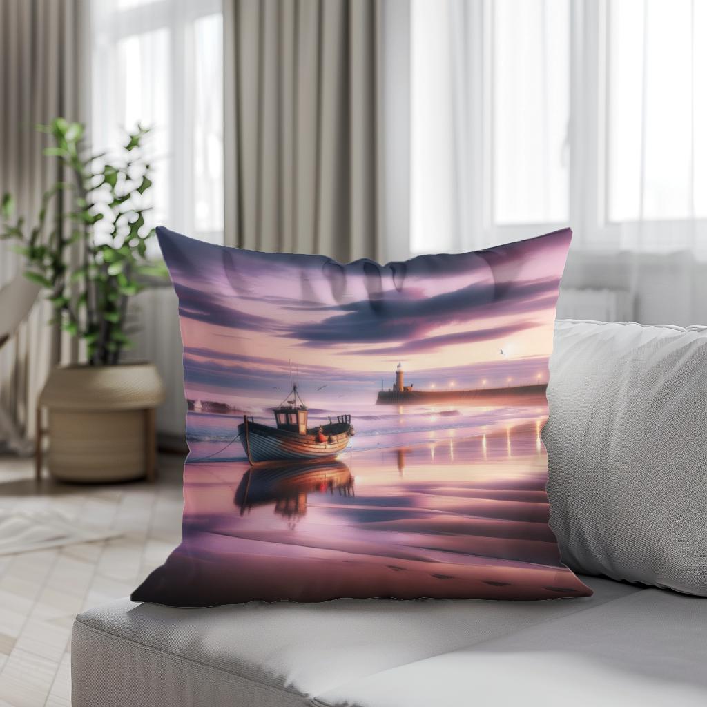 Newcastle Dusk Serenity Cotton Cushion