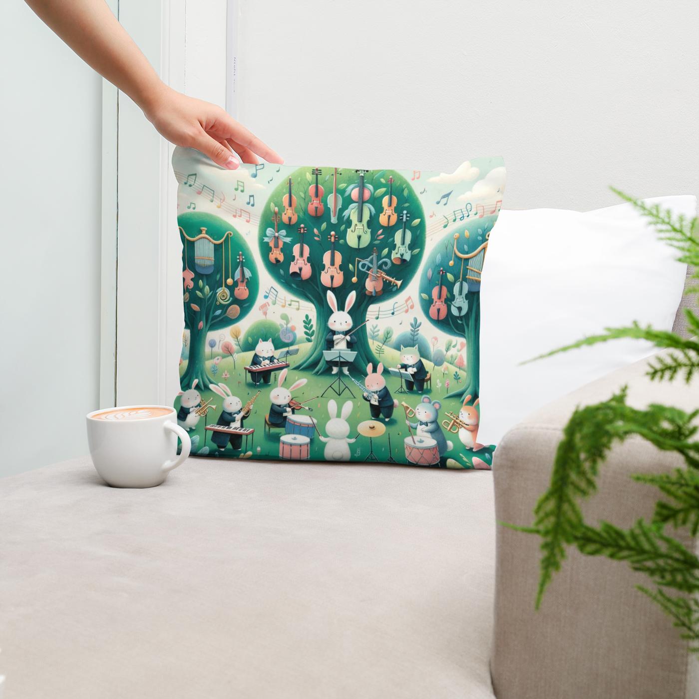 Melody Grove Cotton Cushion