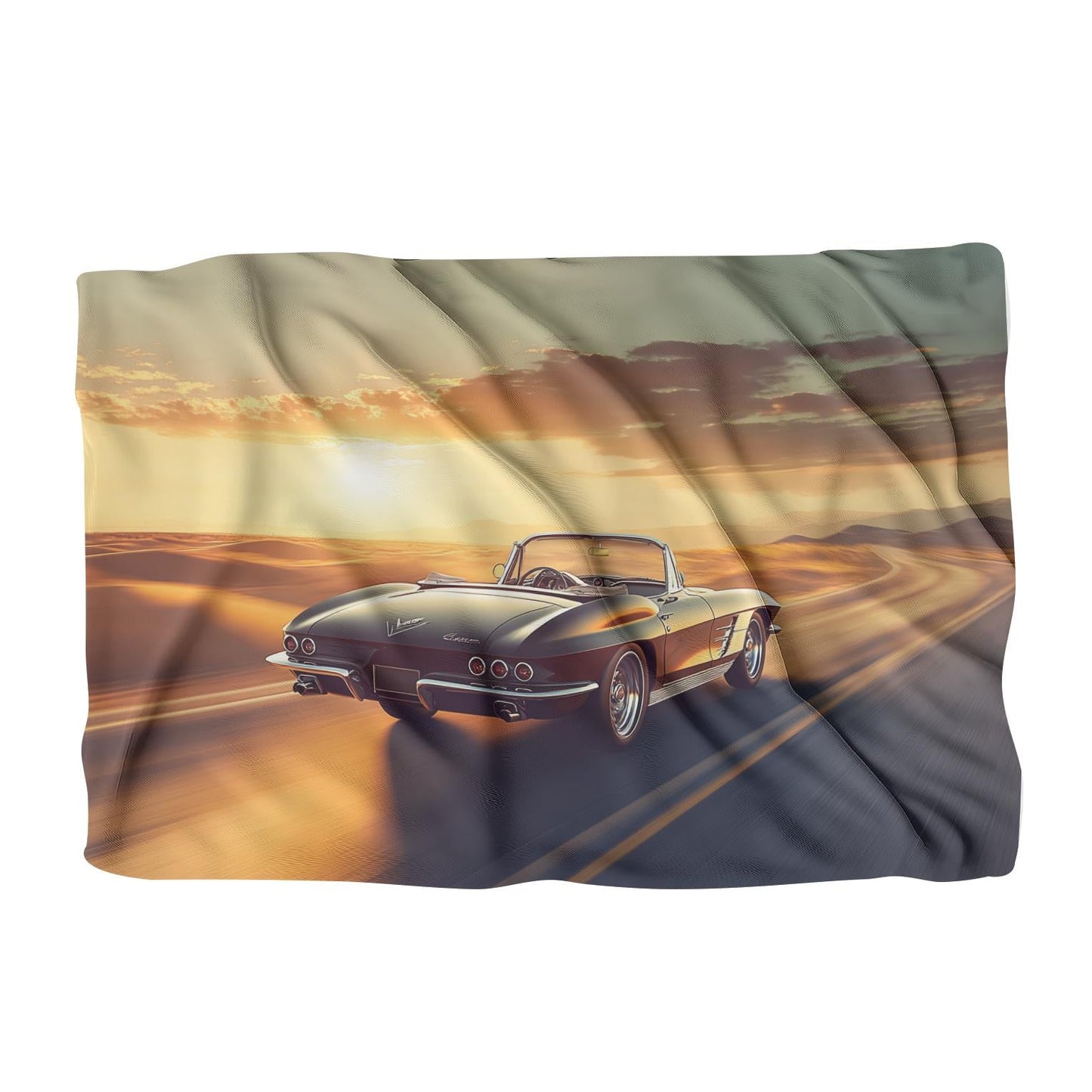Sunset Cruise Desert Blanket