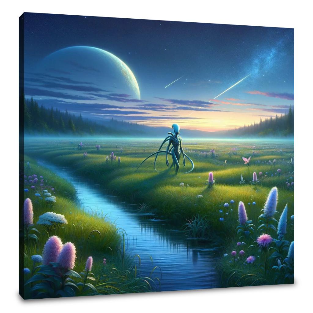 Twilight Encounter Canvas