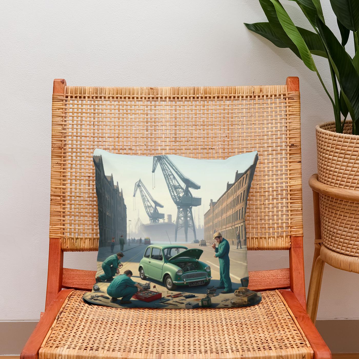 Community Spirit Cotton Cushion