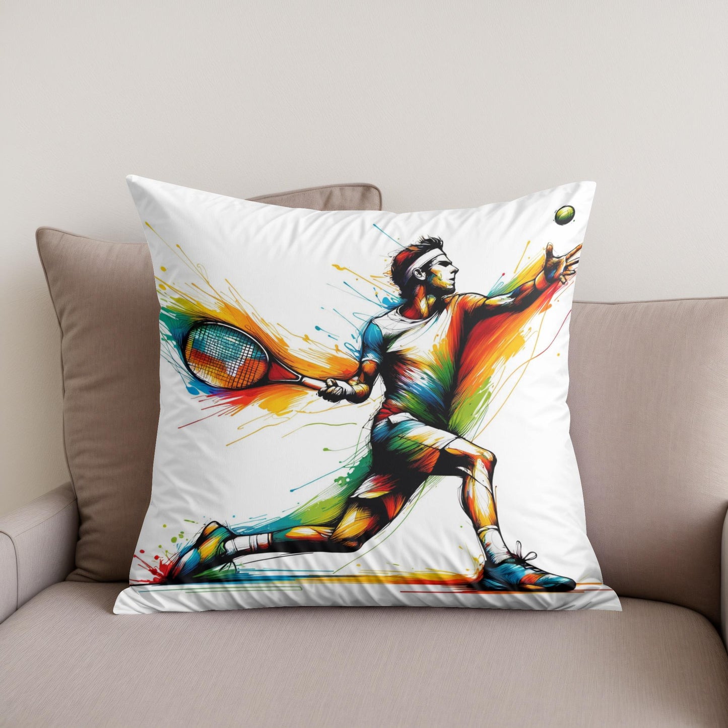 Backhand Brilliance Cotton Cushion