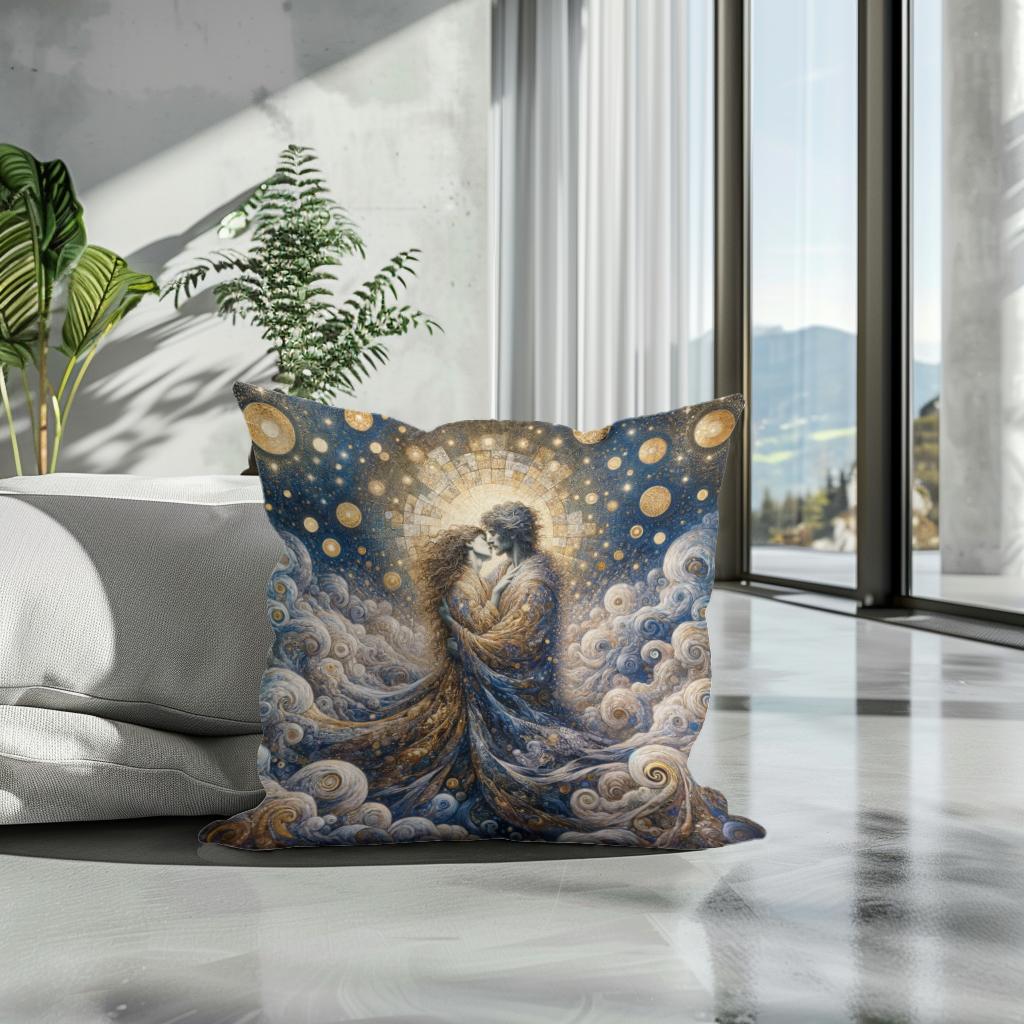 Starry Embrace Cotton Cushion