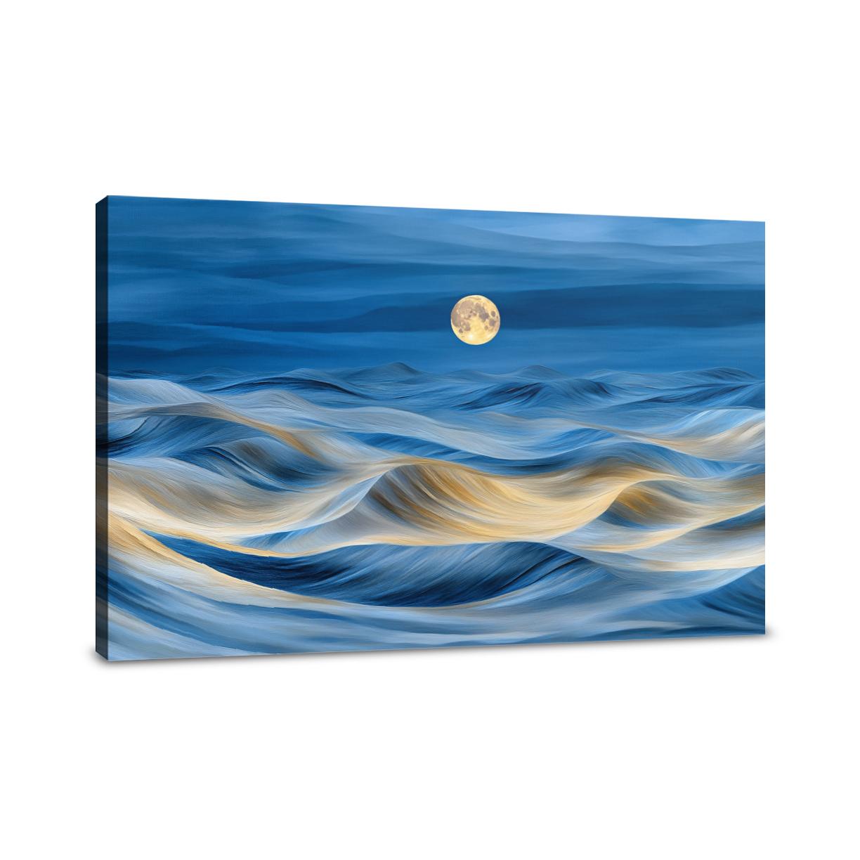 Moonlit Dunes Canvas