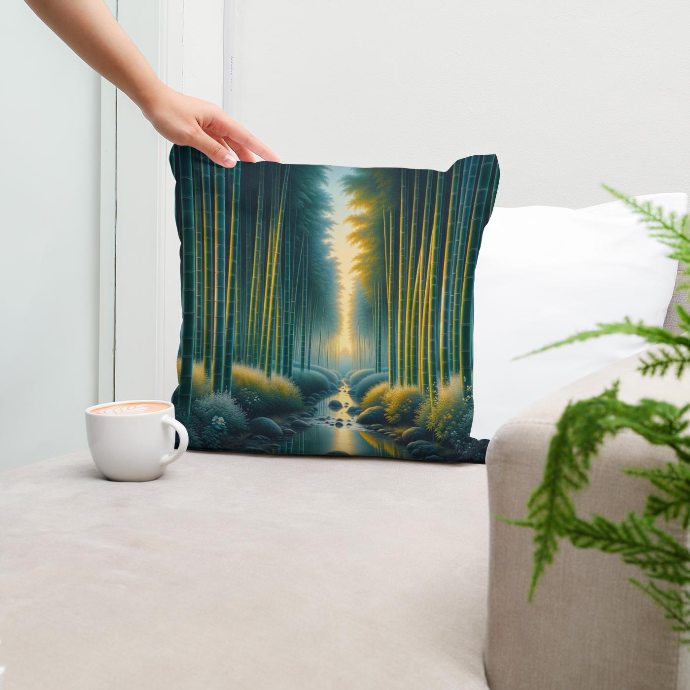 Dusk Serenity Cotton Cushion