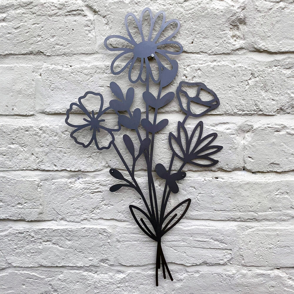 PoppyForge Summer Bouquet Wall Art