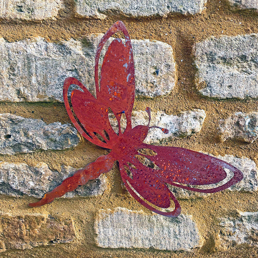 PoppyForge 3D Folded Wings Dragonfly Wall Art