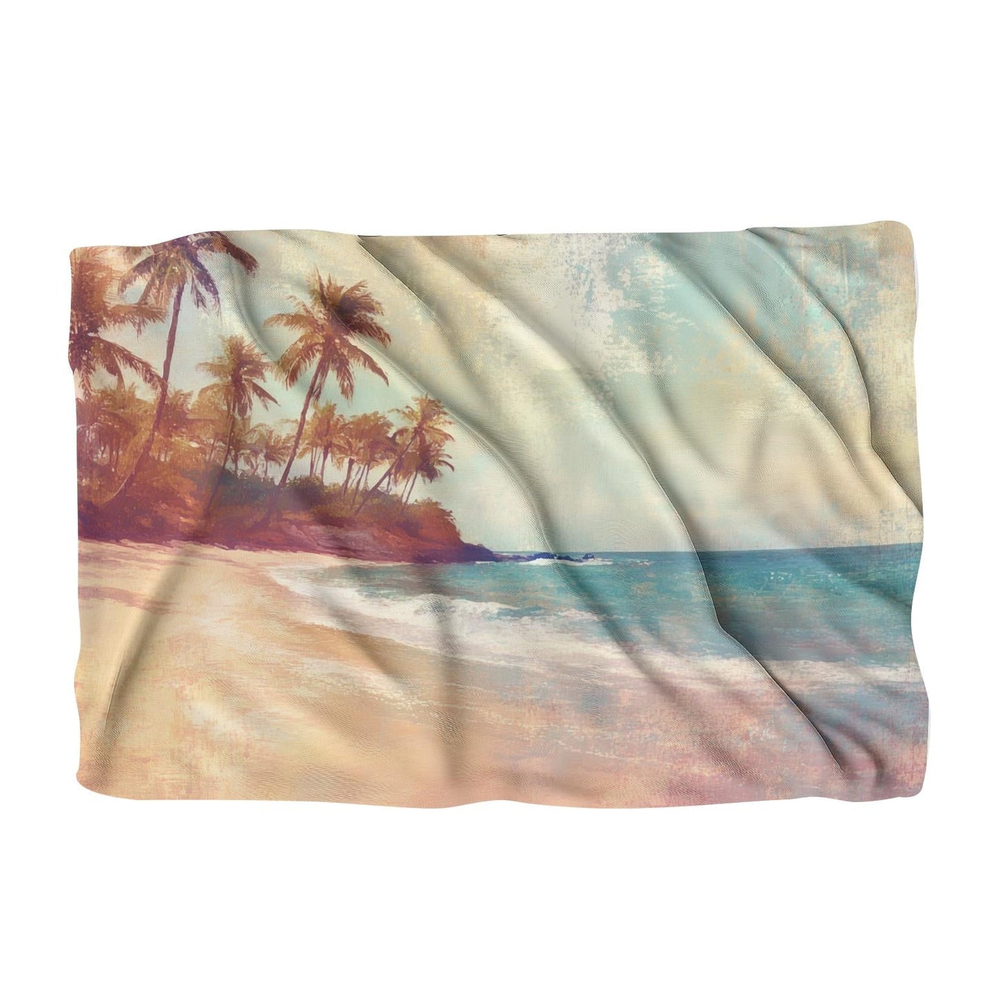 Melancholic Beach Reverie Blanket