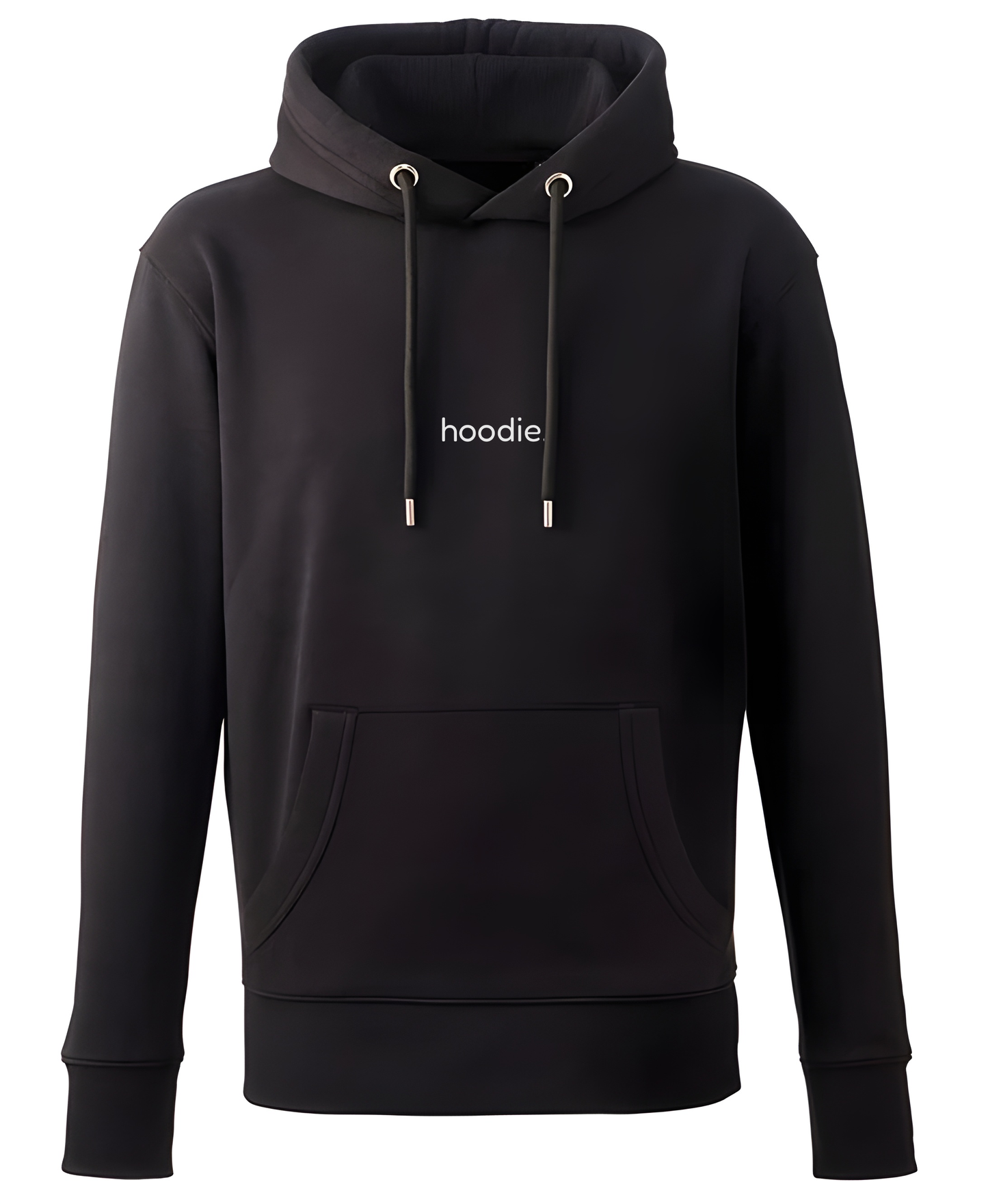 simple. hoodie. black.