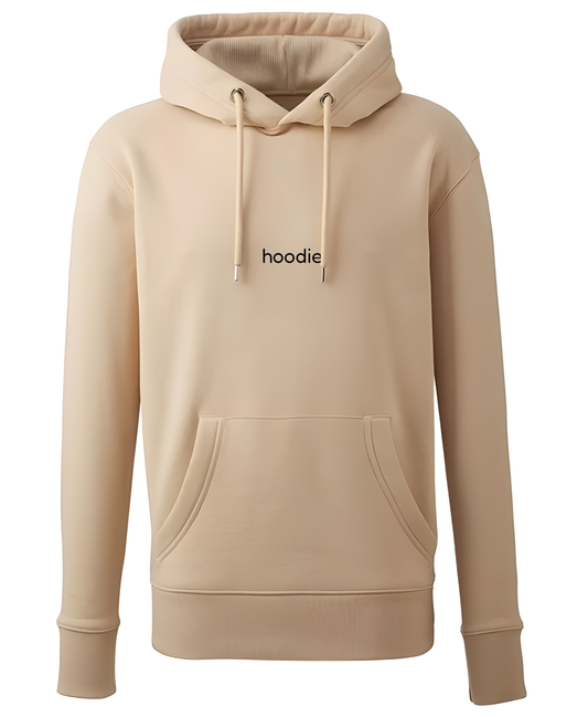 simple. hoodie. desert-sand.