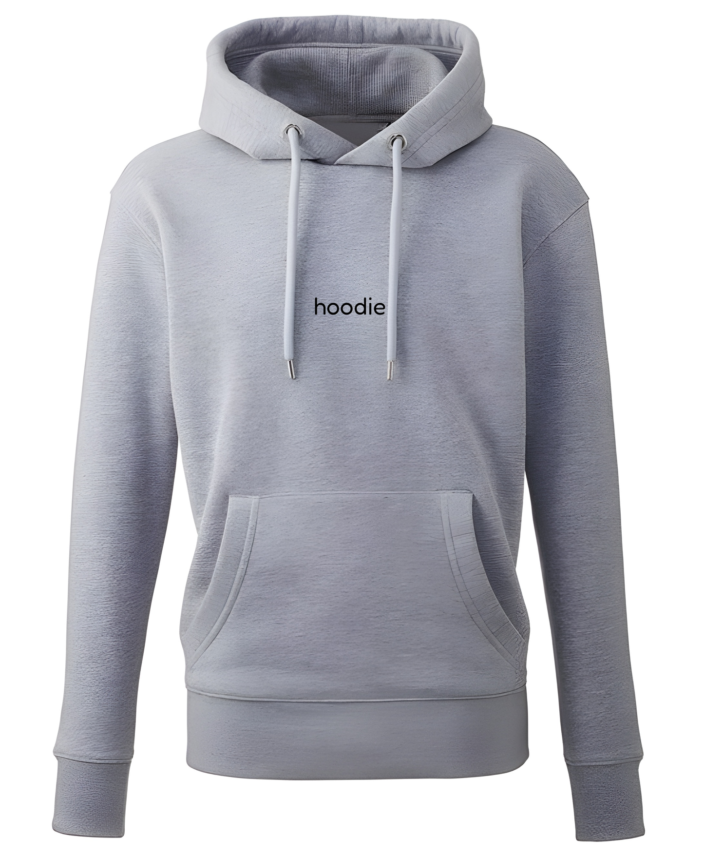 simple. hoodie. grey-marl.
