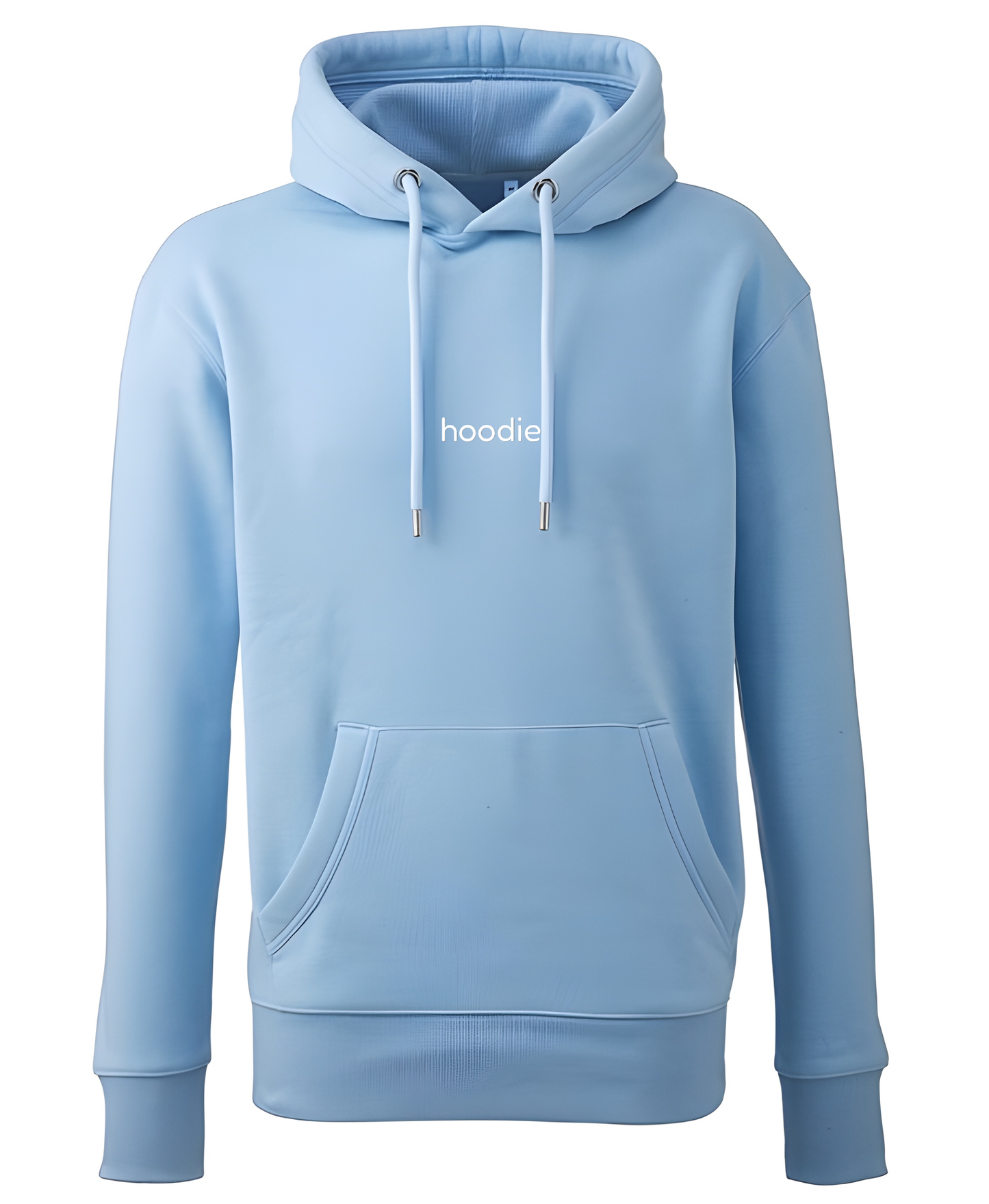 simple. hoodie. light-blue.
