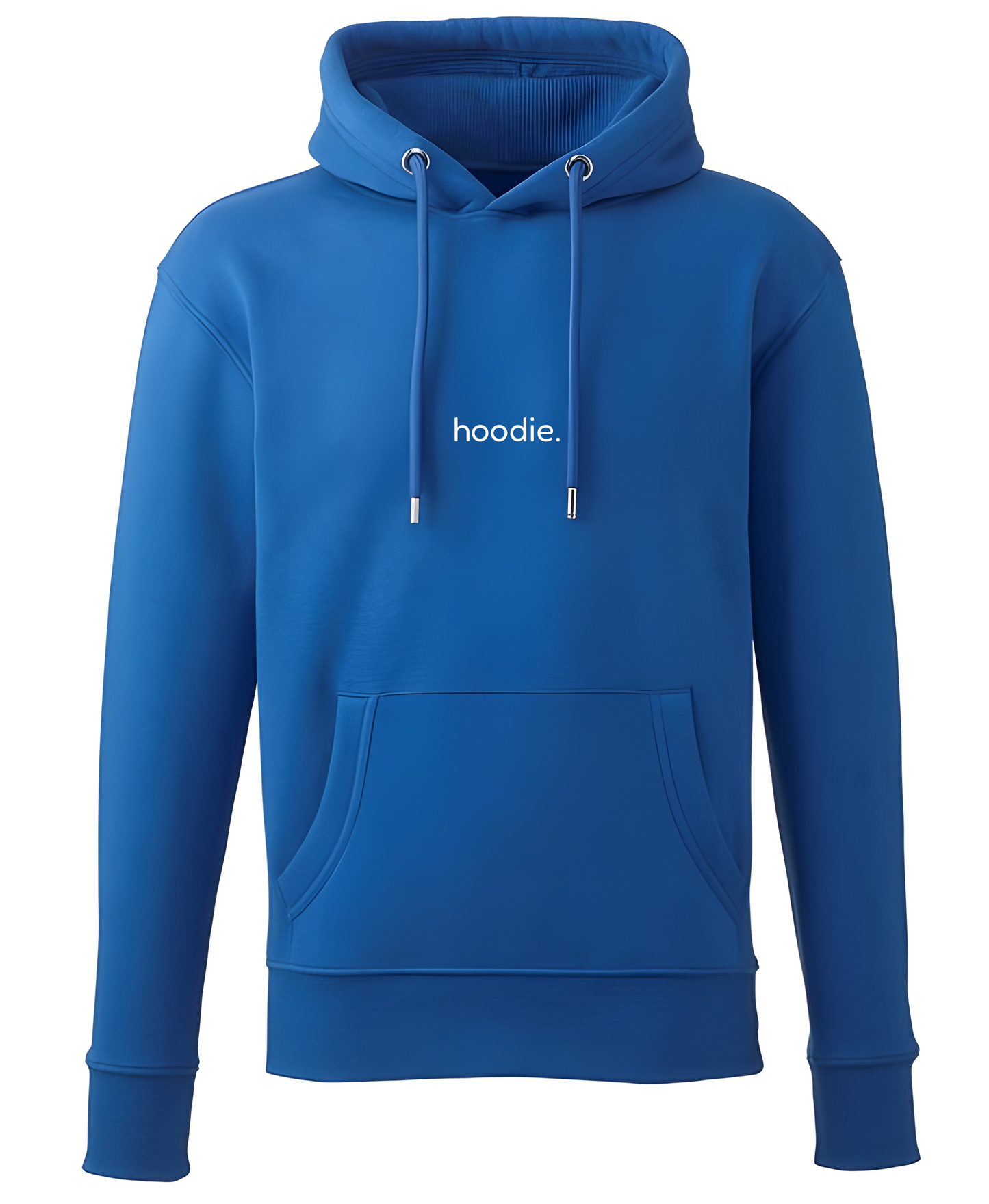 simple. hoodie. royal.