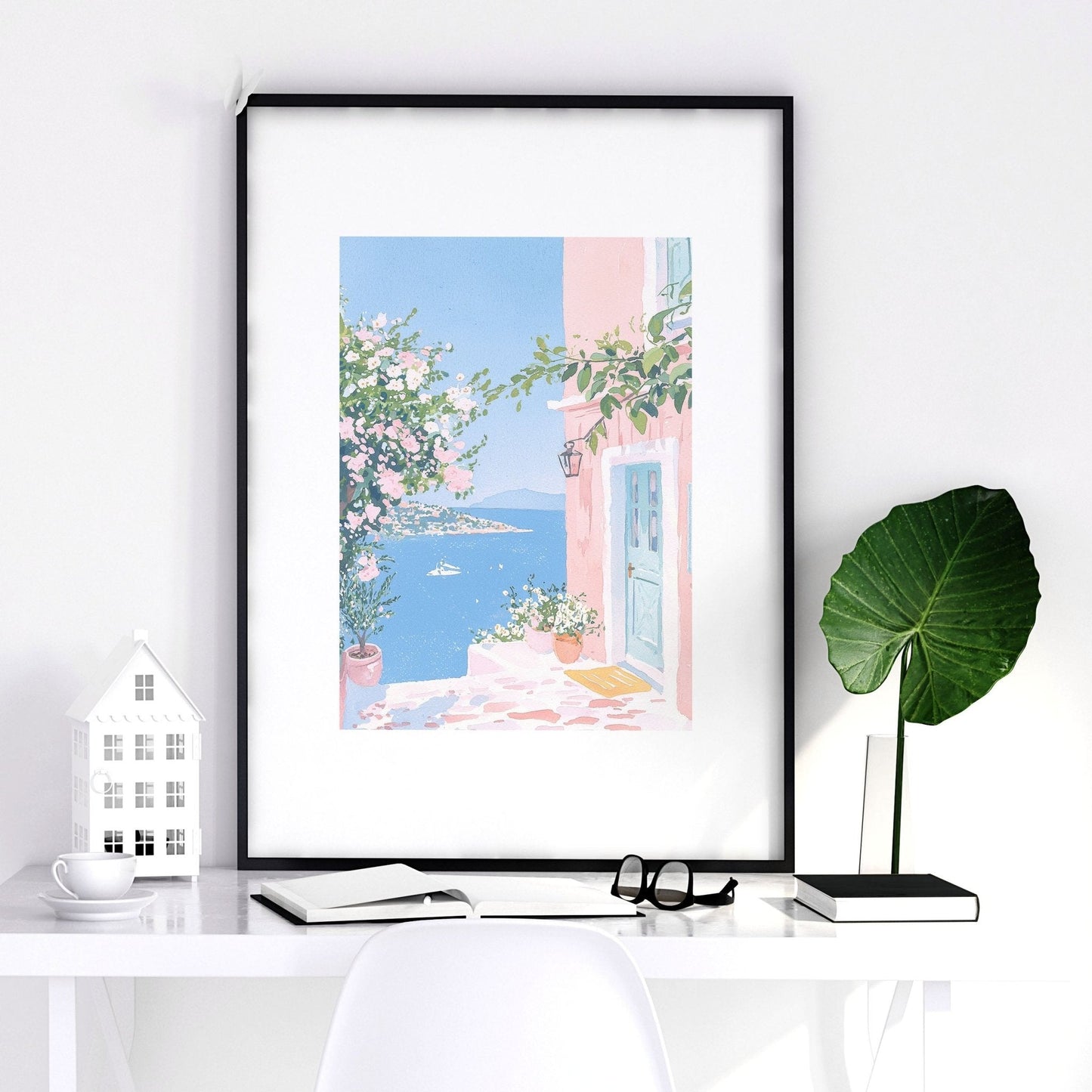Wall Art Colourful | Set of 3 Beach Decor Wall art Prints