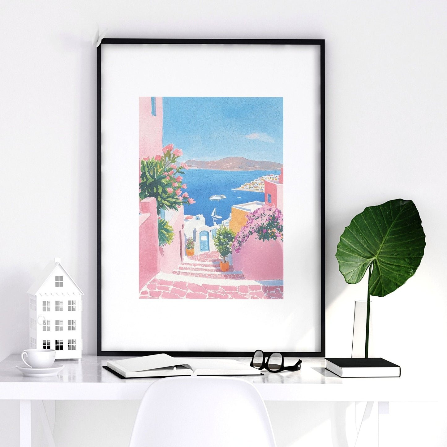 Wall Art Colourful | Set of 3 Beach Decor Wall art Prints