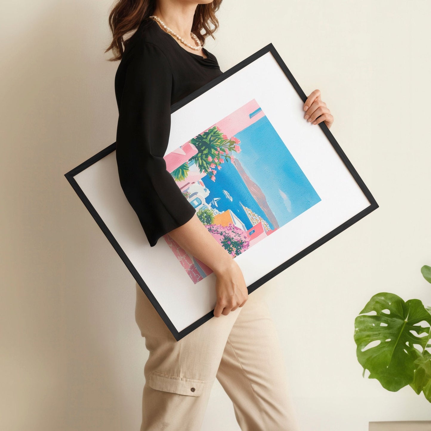 Wall Art Colourful | Set of 3 Beach Decor Wall art Prints