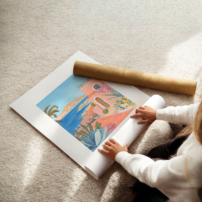 Wall Art Extra Large | Set of 3 Beach Decor Wall art Prints