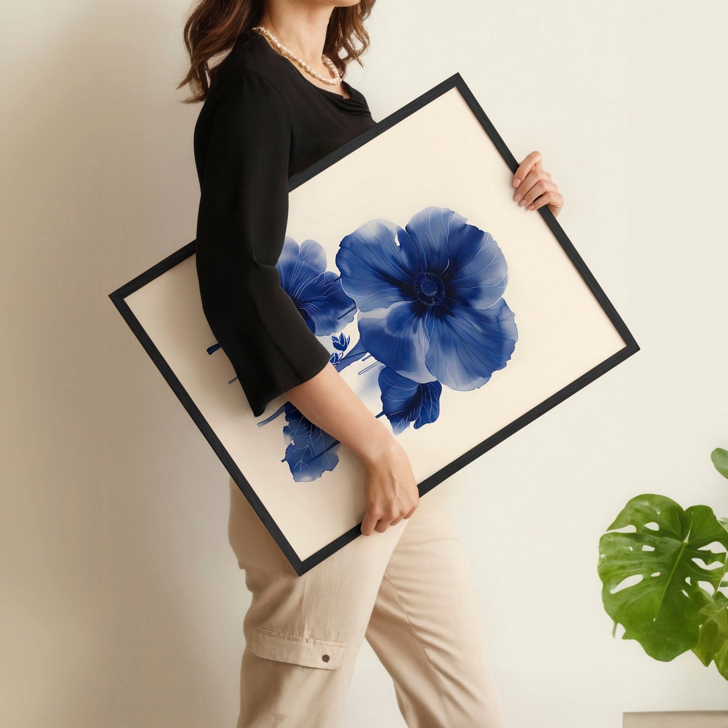 Wall Art For Hallways | Set of 2 Botanical Wall art Prints