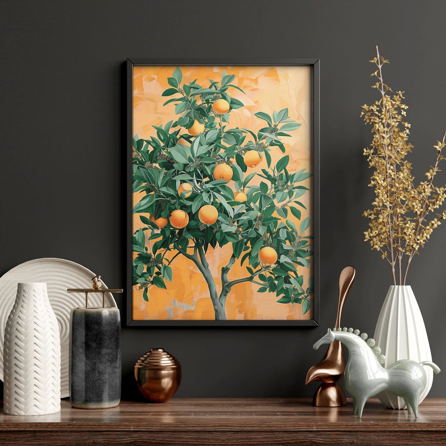 Wall Art For Living Room Modern | Set of 3 Italian Lifestyle Wall art Prints