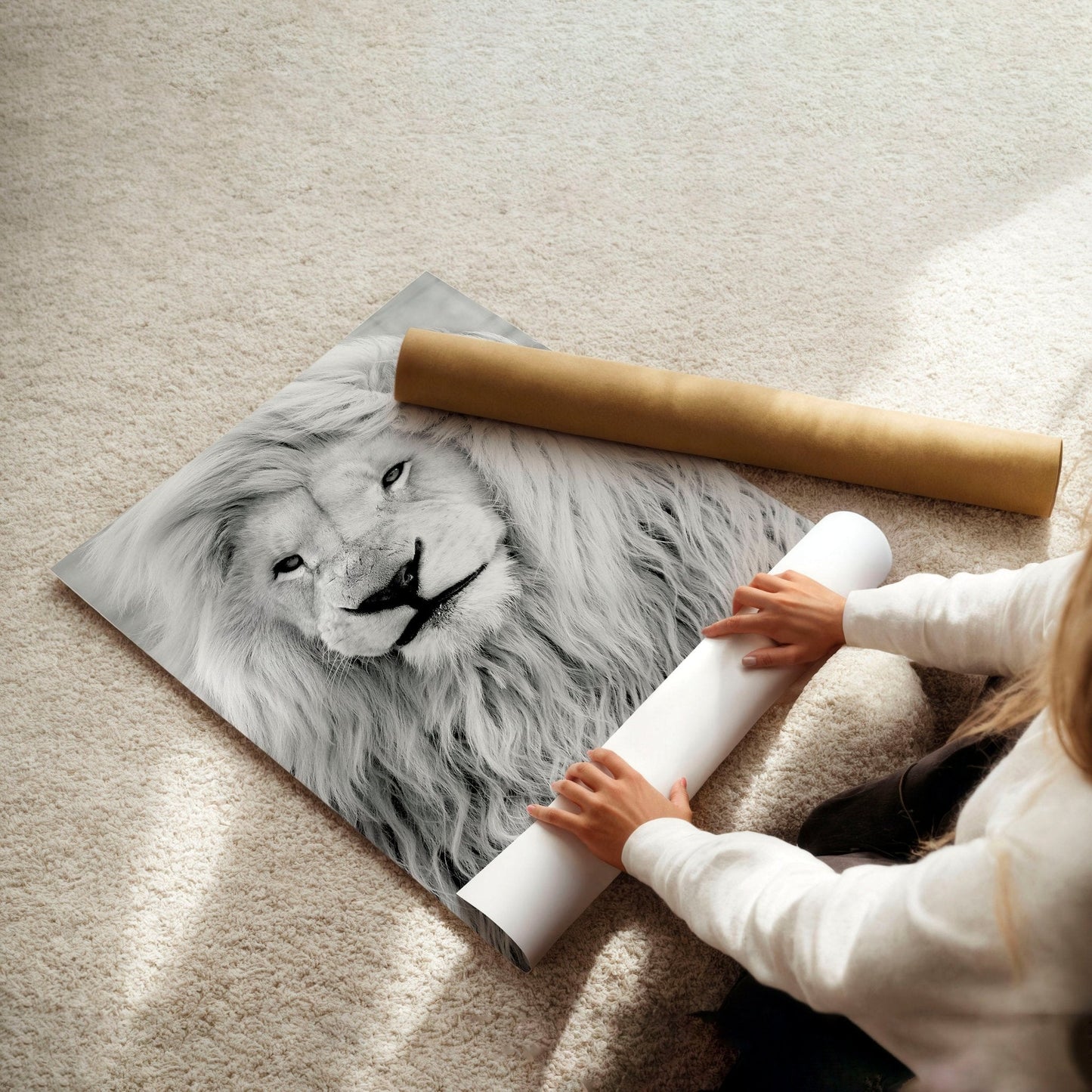 Wall Art Ideas For Living Room | Set of 3 African Wildlife Wall art Prints