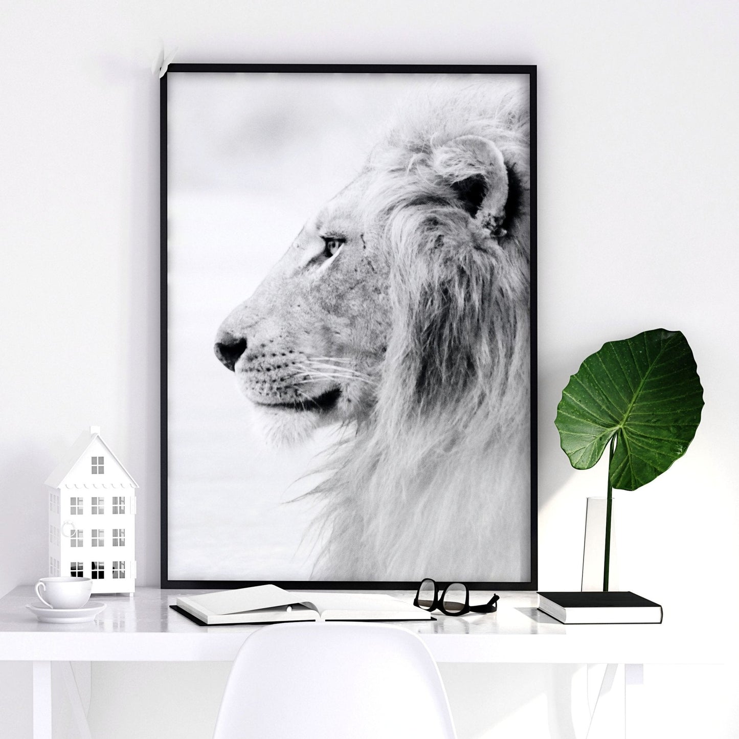 Wall Art Pictures Framed | Set of 3 African Wildlife Wall art Prints