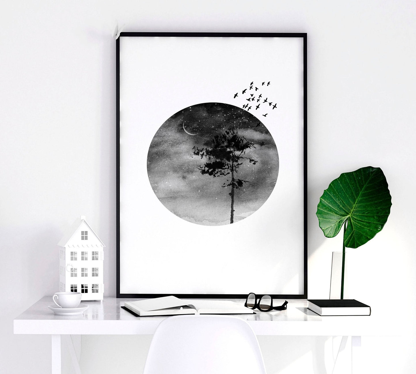 Scandi wall art | set of 3 framed wall art
