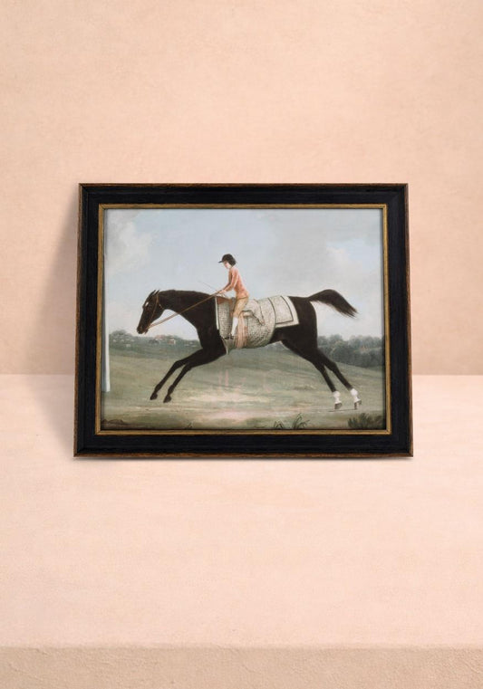 Vintage Racing Day Glory Horse Prints