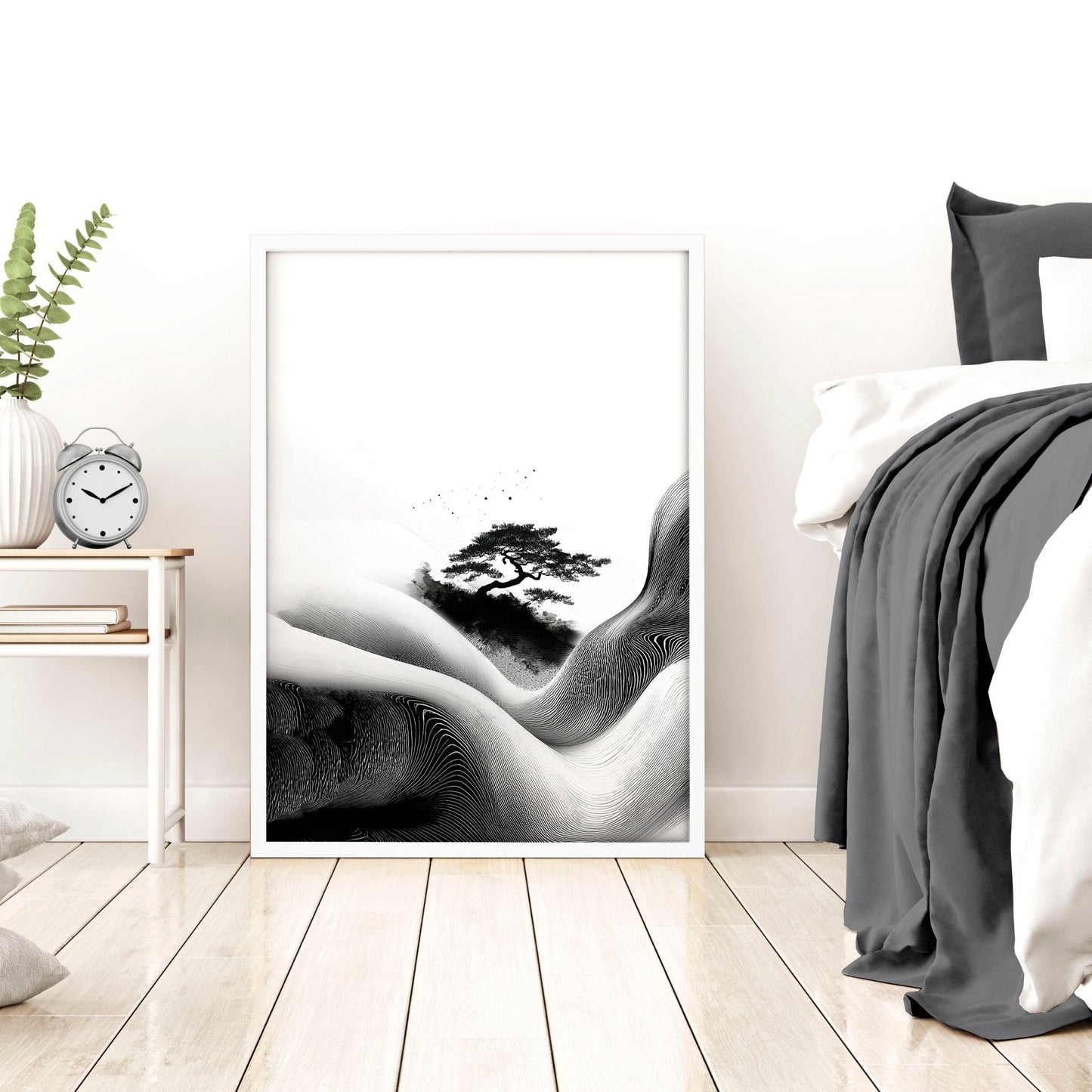 Wall Canvas Art | Set of 3 Asian Inspired Wall art Prints