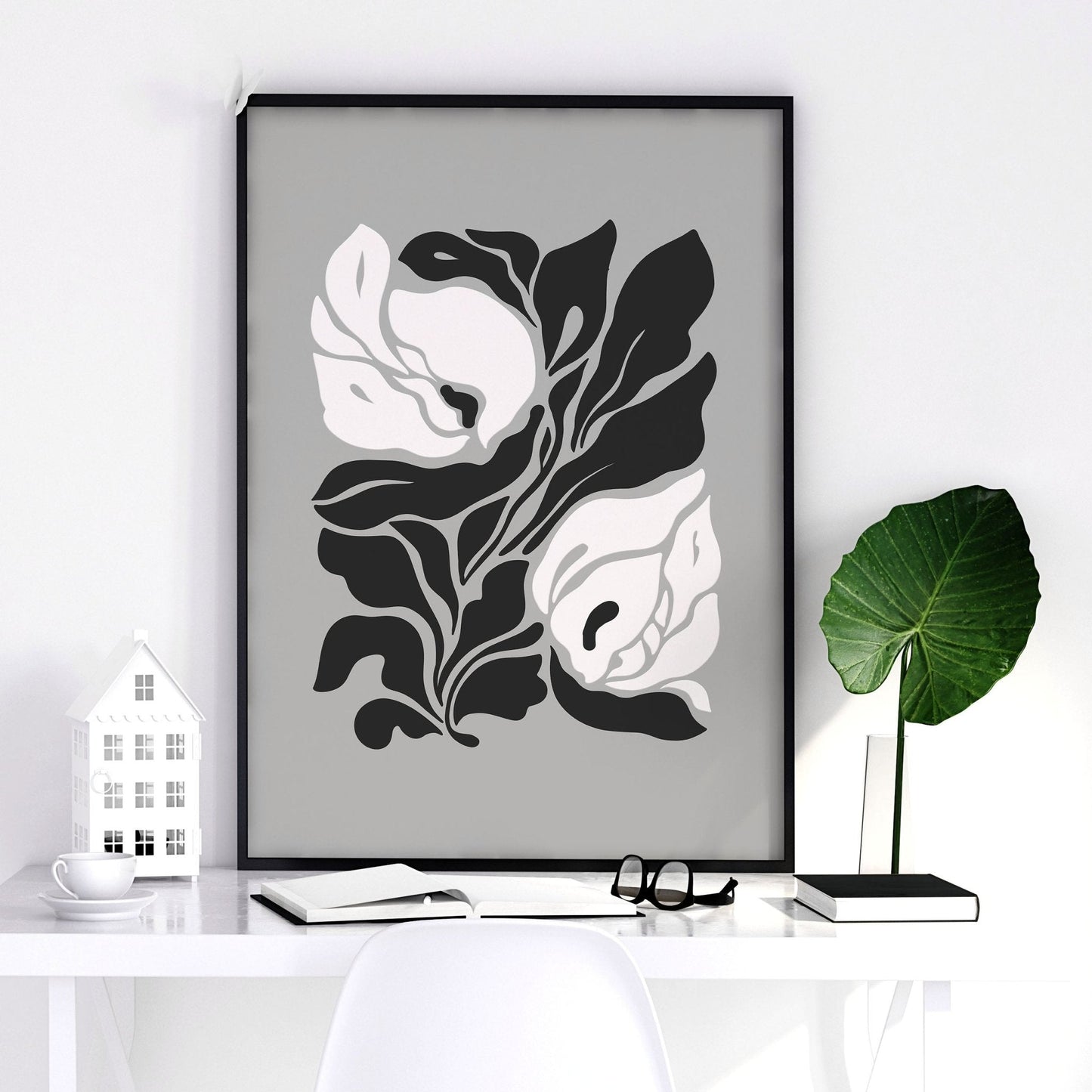 Wall Decoration Large | Set of 3 Botanical Wall art Prints