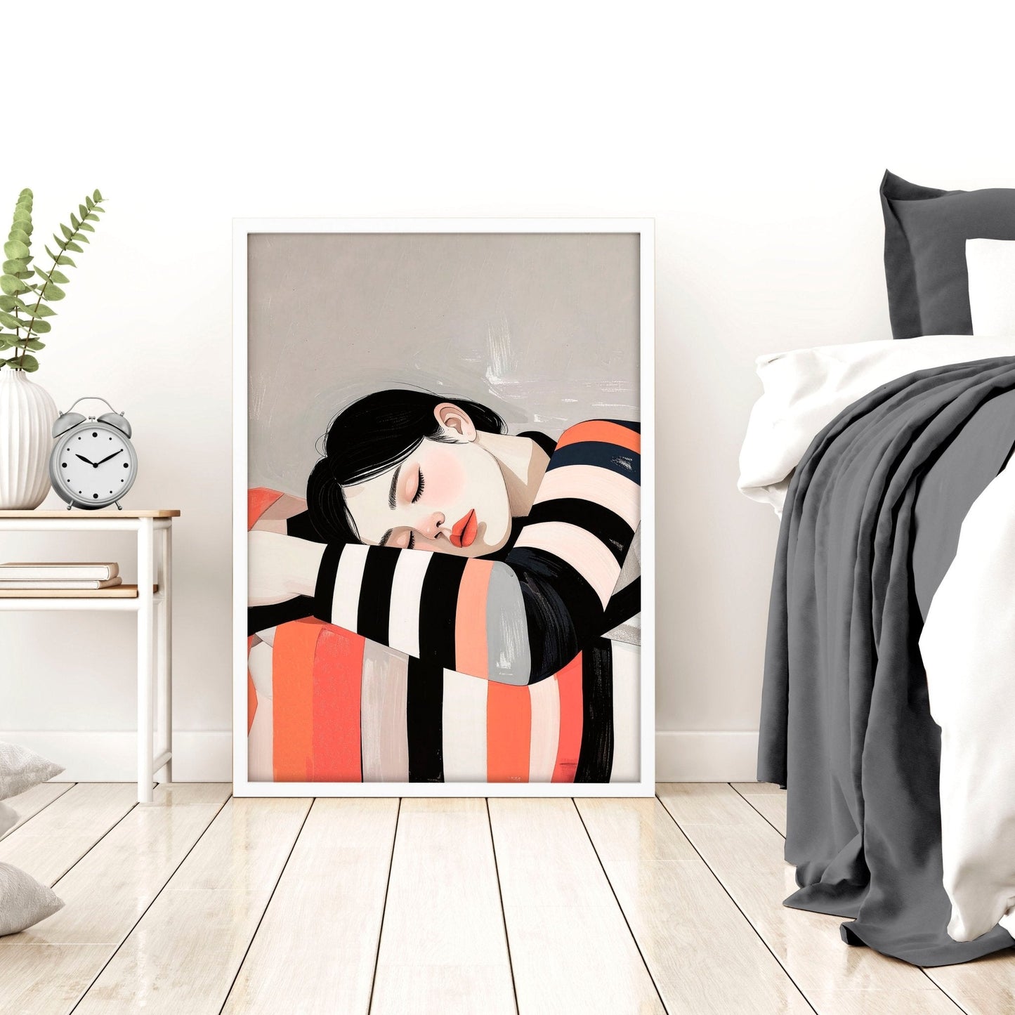 Wall Hanging For Bedroom decor| Set of 3 Women Art Prints