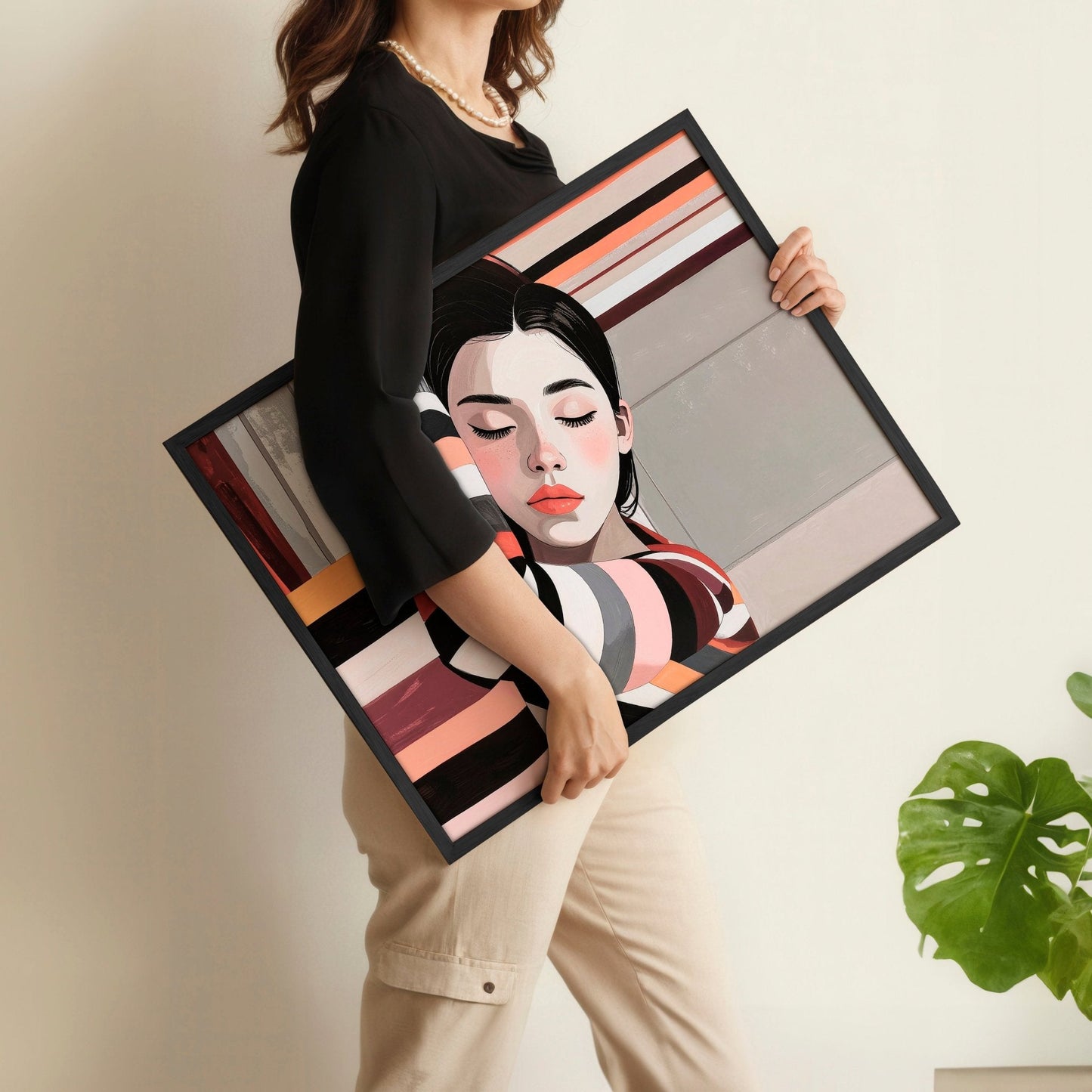 Wall Hanging For Bedroom decor| Set of 3 Women Art Prints