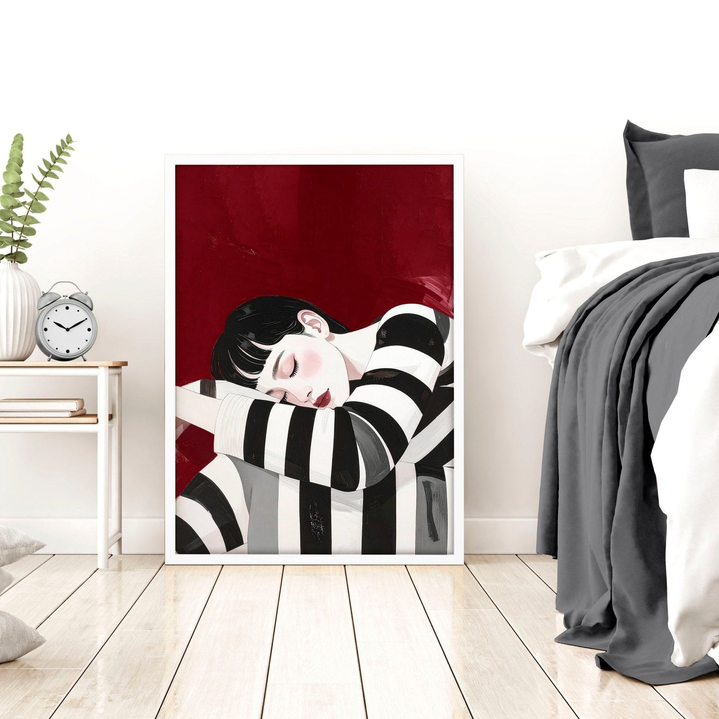 Wall Hangings For Bedroom | Set of 3 Women Art Prints