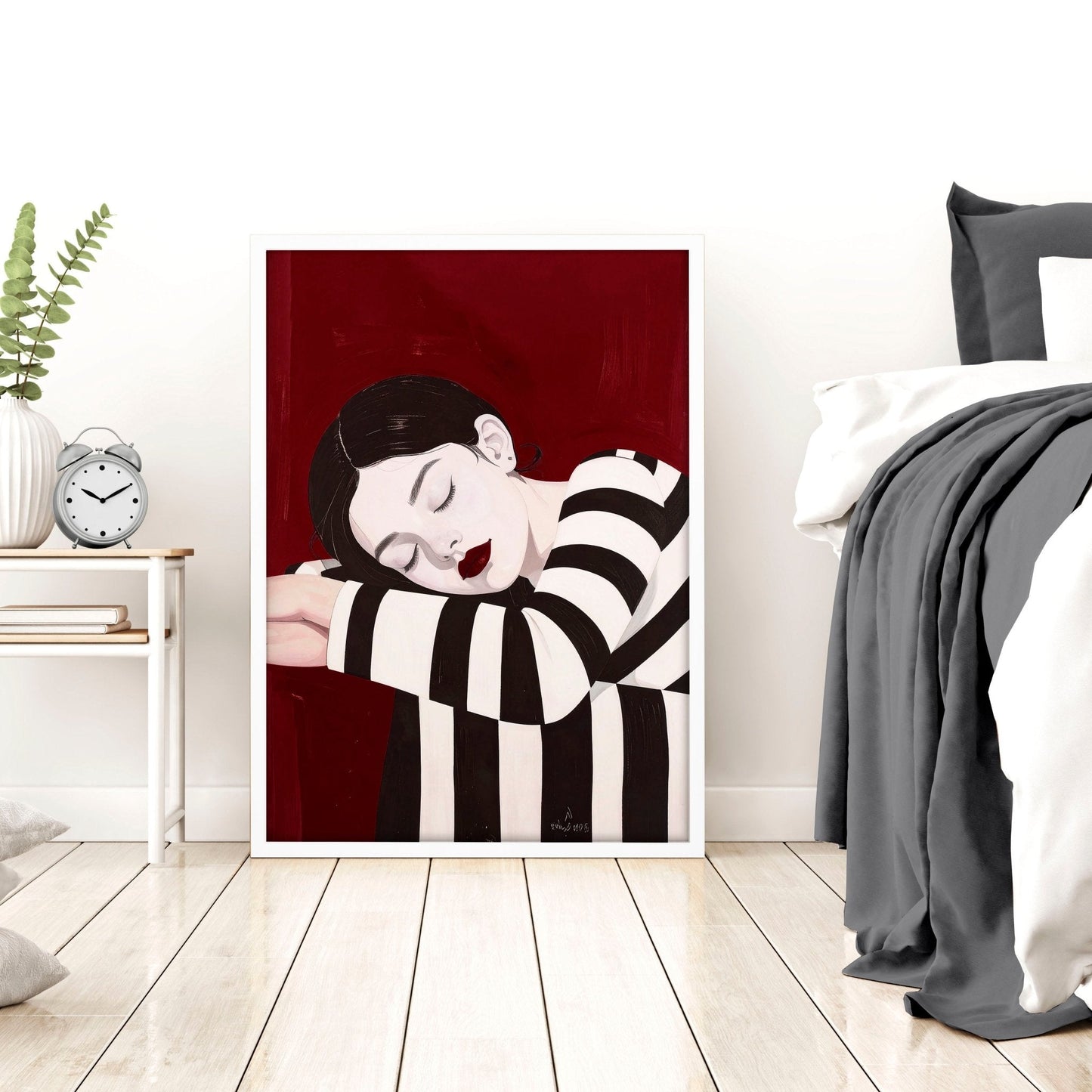 Wall Hangings For Bedroom | Set of 3 Women Art Prints