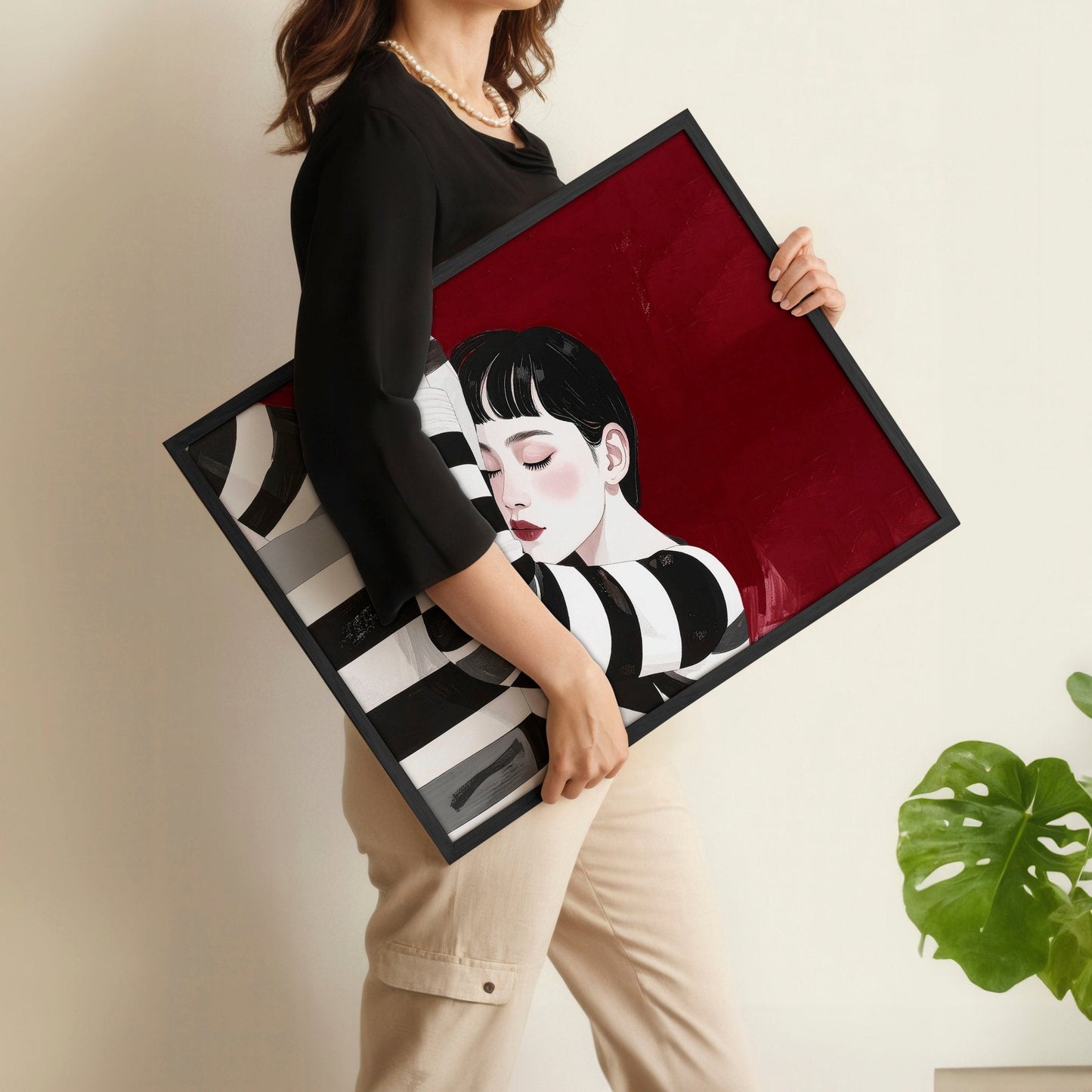 Wall Hangings For Bedroom | Set of 3 Women Art Prints