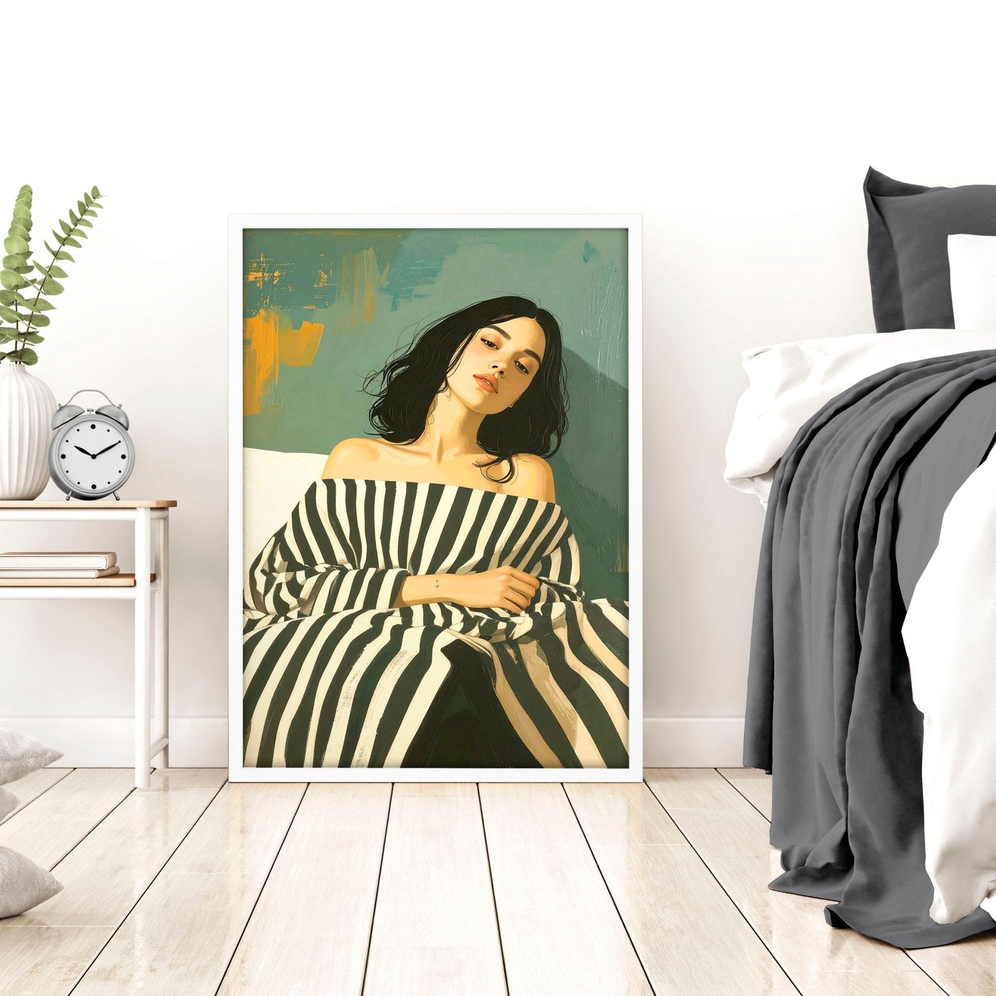 Women Wall Posters For Bedroom | Set of 3 Boho Wall art Prints