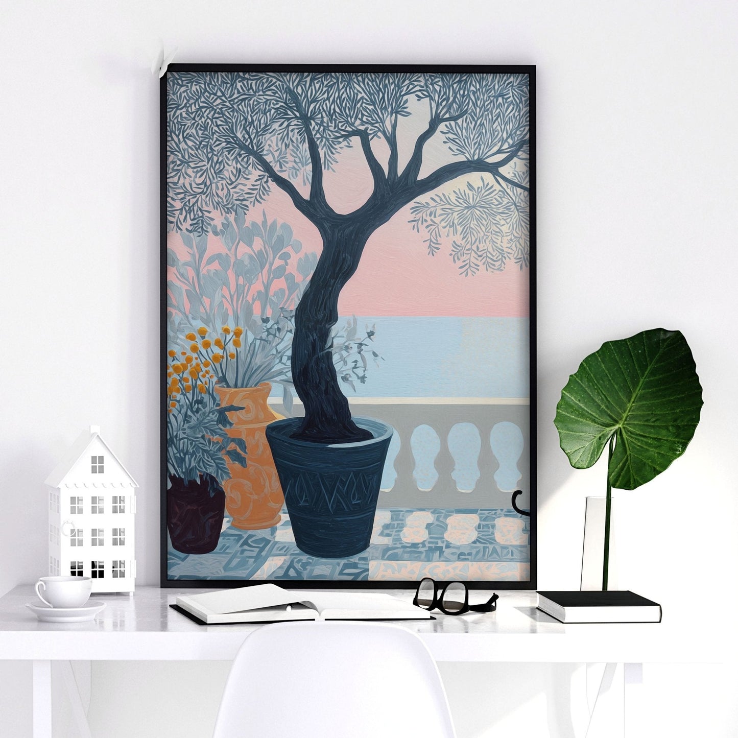 Wall Posters For Home Office | Set of 2 Italian Lifestyle Wall art Prints