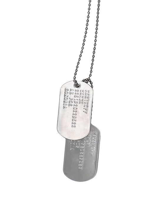 WANDA 'Scarlet Witch' MAXIMOFF Military Dog Tags - Costume Cosplay Prop Replica - Stainless Steel Chains Included
