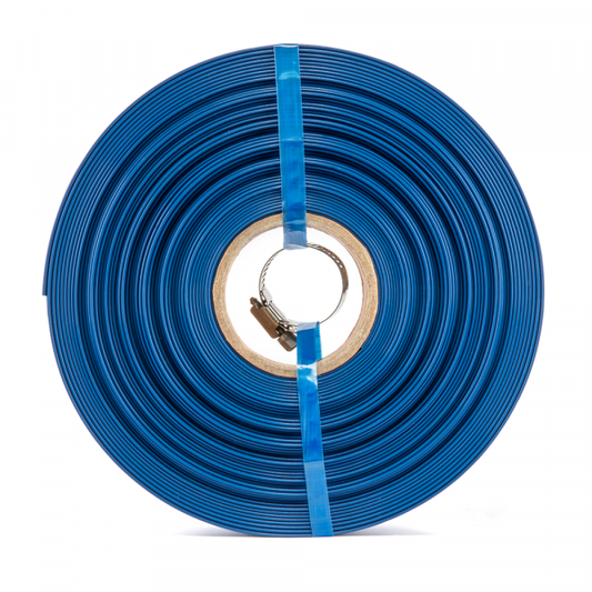 Lay Flat 1" Aqua Hose with Clip 10m