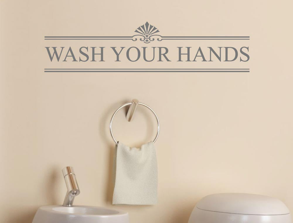 Wash Your Hands Decal