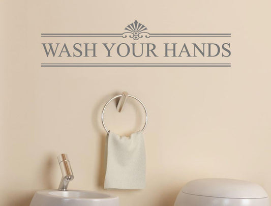 Wash Your Hands Decal