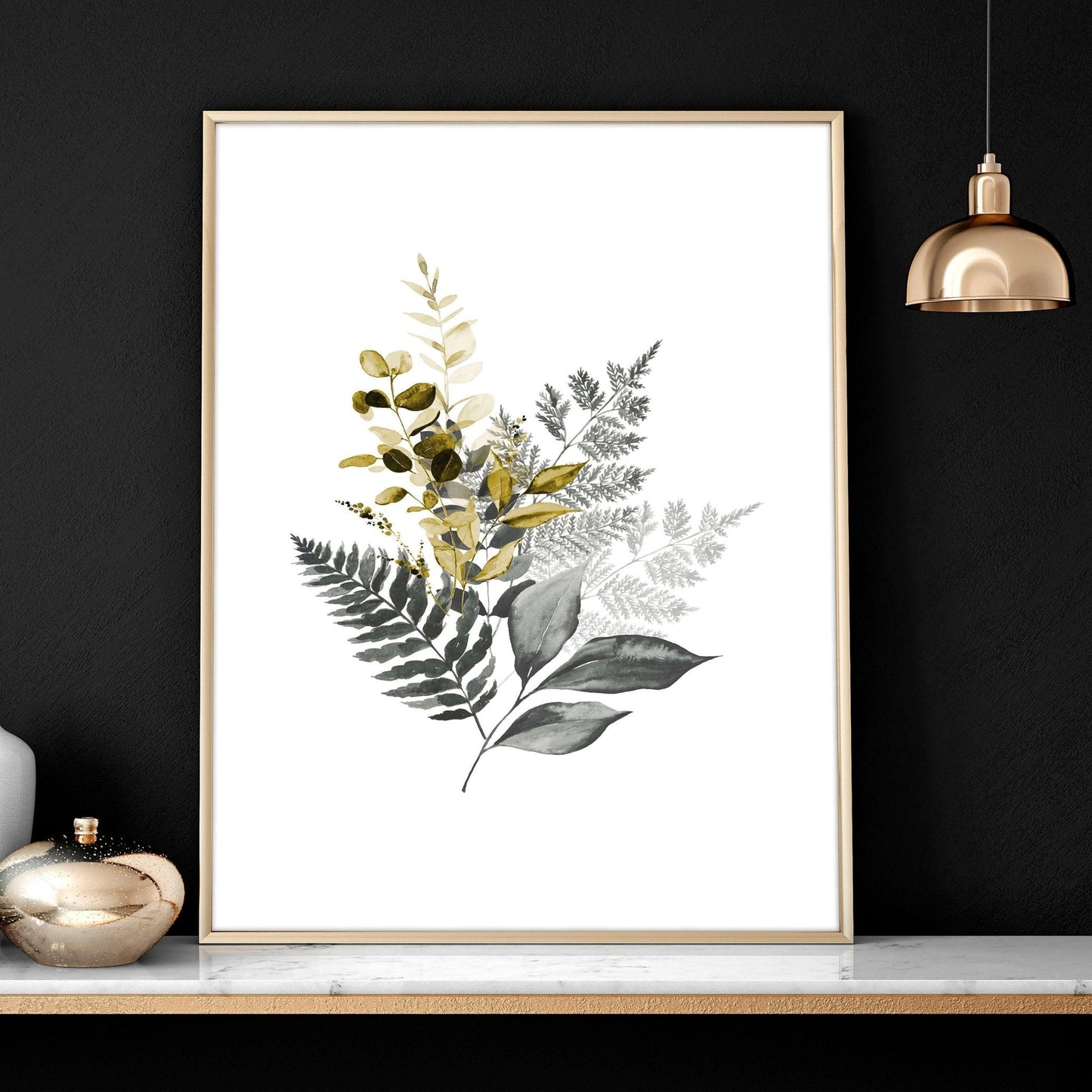 Framed pictures living room | set of 3 wall art