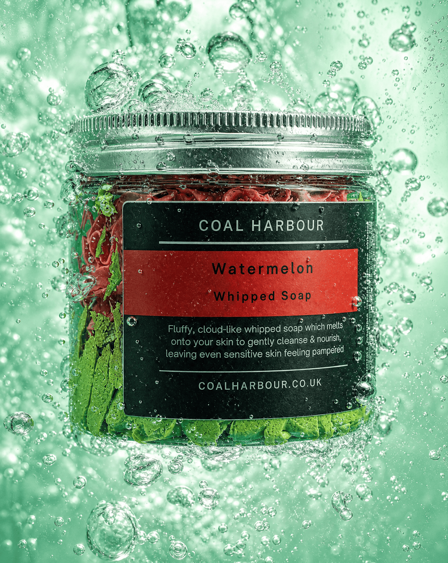Watermelon Whipped Soap 120g
