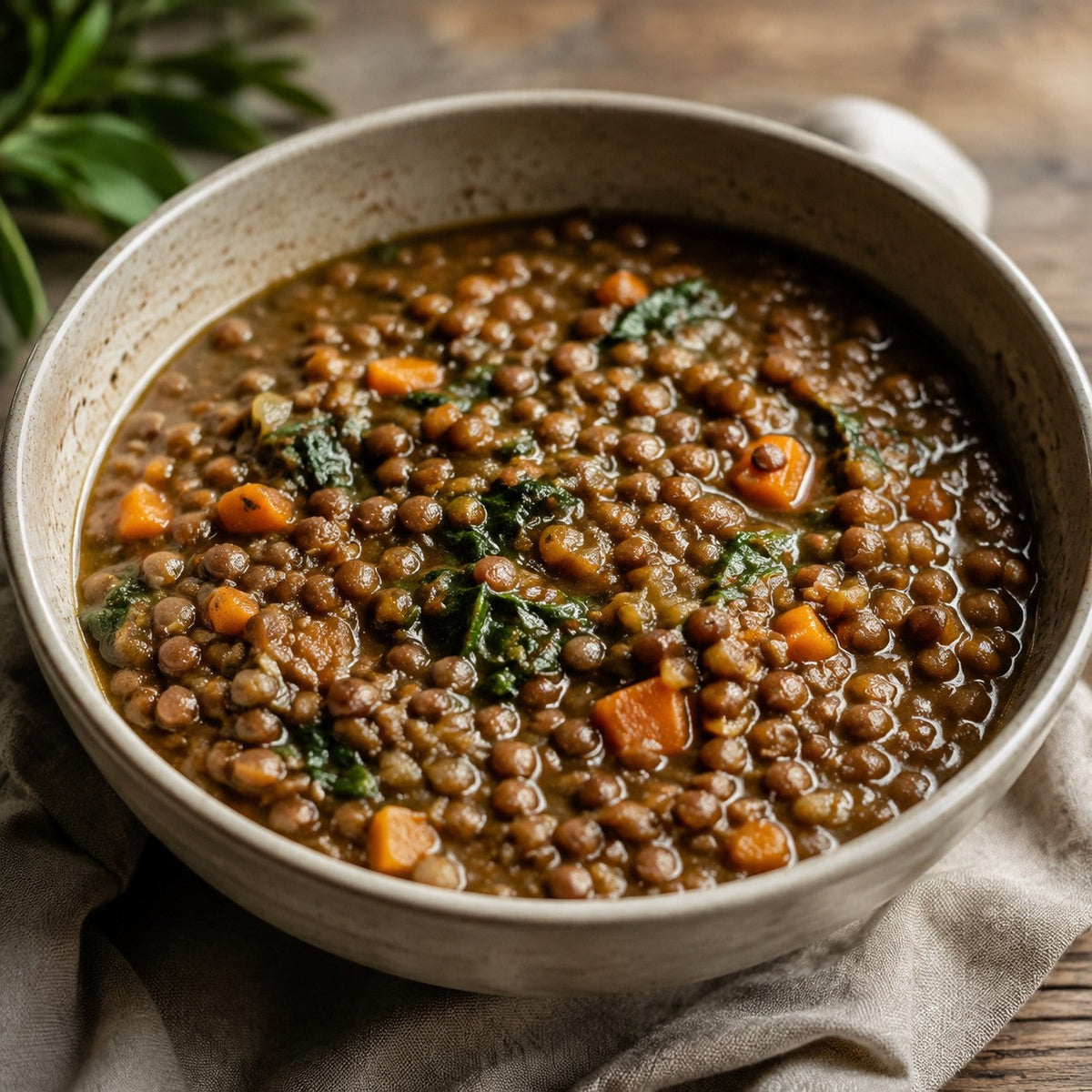 Infinity Foods Organic Whole Brown Lentils